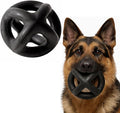 Monster K9 Indestructible Dog Ball – Lifetime Replacemnet - Durable Dog Toy for Aggressive Chewers - Safe, Non-Toxic Natural Rubber - Chew, Tug & Fetch - Tough, Heavy Duty - 5.5” (2X Tennis Ball Size)