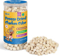 gazeupon Freeze Dried Chicken Dog Treats, Single Ingredient, High Protein Training Treats & Food Topper for Picky Eaters, Grain Free All Natural Snacks for Puppies and Adult Dogs, 10.58 oz