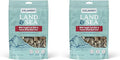 Icelandic+ Land & Sea: Wild Caught Cod Skin & Freeze-Dried Beef Liver - 2.4oz Bag, Dog Treat & Food Topper, 2 Ingredients, No Preservatives, Natural (Pack of 2)
