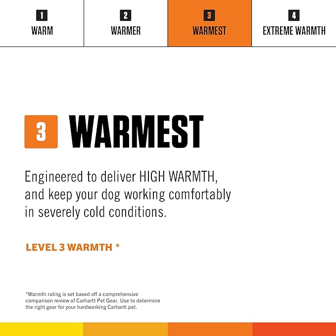 Carhartt Firm Duck Dog Chore Coat, Insulated Weather Resistant Jacket for Cold and Windy Conditions, Denim, X-Large