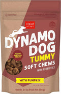 Cloud Star Dynamo Dog Tummy Soft Chews Grain Free Dog Treats, Pumpkin & Ginger, 14 oz. Pouch