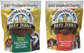 Newman's Own Beef Jerky 2 Set Treats for Dogs, Bundle of 2 Flavors, Original Recipe and Beef & Sweet Potato Recipe, 5oz Each