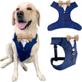 AVERYDAY Dog Tuxedo for Wedding Outfit, Dog Suit and Tie Costumes for Birthday, Halloween, Cosplay, Christmas Party, Pet Formal Wear with Bowtie, Tux for Medium Large Dogs, Bulldog, Labrador, Husky