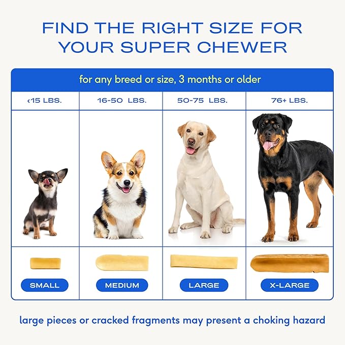 Native Pet Yak Cheese Himalayan Dog Chews - Long Lasting Dental Sticks for Small Breeds– 100% All Natural Himalayan Yak Chews for Small Dogs – Cheese Bone for Aggressive Chewers - 5 Per Pack