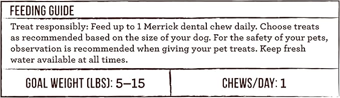 Merrick Fresh Kisses Double-Brush Dental Dog Treats, Infused with Coconut & Botanical Oils, Cleans & Freshens Breath for X-Small Dogs, 78 Dental Dog Treats/Pack (Pack of 2)