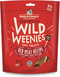 Stella & Chewy's Freeze-Dried Raw Wild Weenies Dog Treats - High-Protein Training Treats for Dogs & Puppies - All-Natural Red Meat Recipe with 97% Meat & Organs - USA Made - 3.25 oz Bag