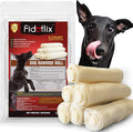 Dog Rawhide Retriever Rolls, 5–6 Inch Natural Beef Rawhide Chews, Long-Lasting Single Ingredient Dog Chew Rolls for Medium & Large Dogs (6 Count) (6 inch)