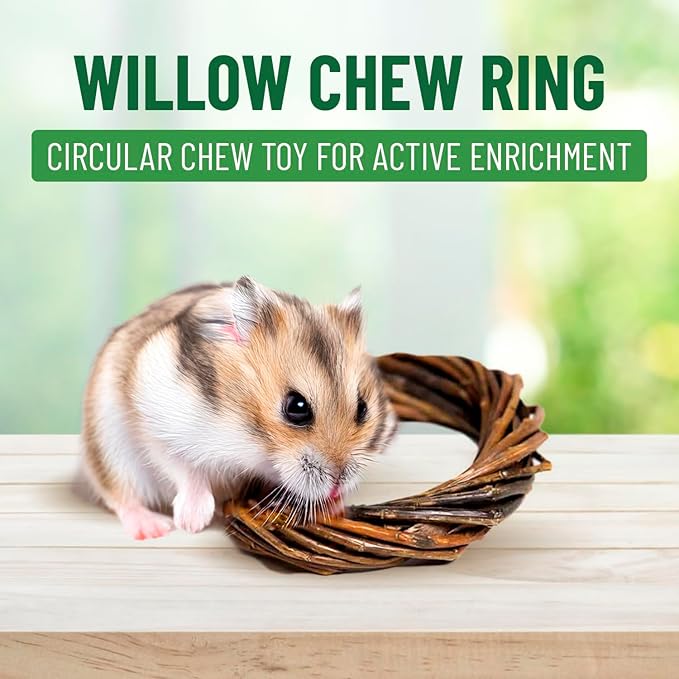 Small Pet Select Tiny Paws Willow Play Pack, for Guinea Pig, Rabbit, Bunny, Toys, Hideout Tunnel, Cage Accessories