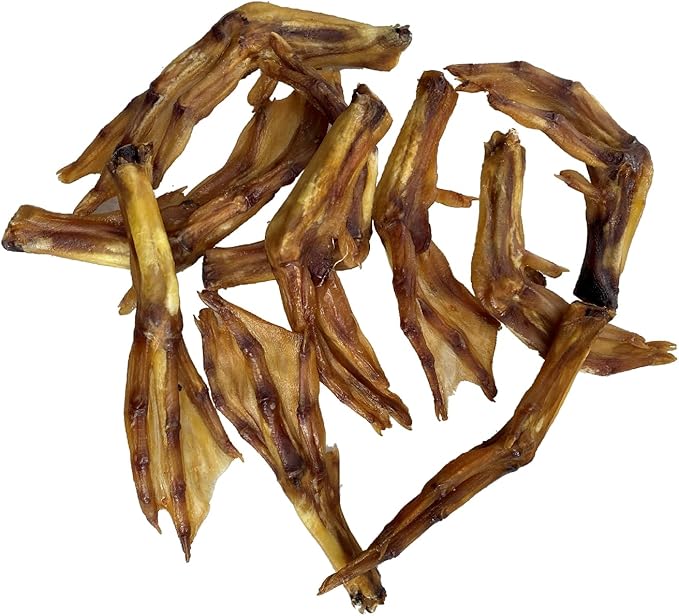 HDP Roasted Poultry Feet Flavor:Duck Size:Pack of 100