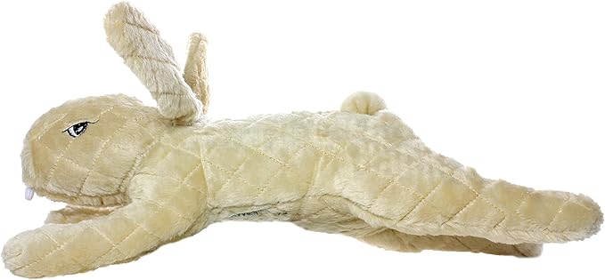MIGHTY- Massive - Squeaker-Multiple Layers. Made Durable, Strong & Tough. Interactive Play Dog Toy (Tug, Toss & Fetch). Machine Washable & Floats. (Rabbit, Massive 2 Pack)