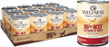 Wellness 95% Beef Natural Wet Grain Free Canned Dog Food, 13.2-Ounce Can (Pack of 12)