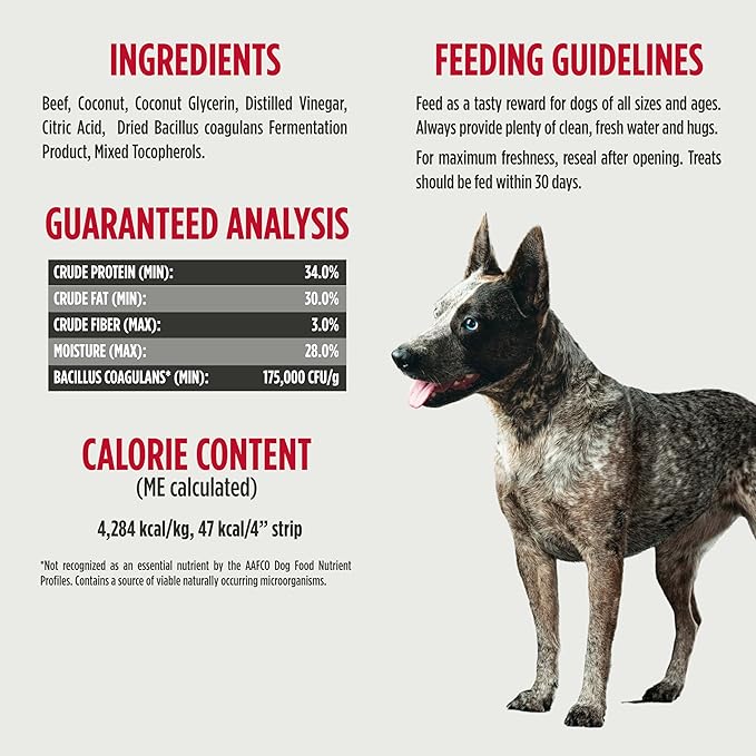 Nulo Premium Jerky Strips Dog Treats, Grain-Free High Protein Jerky Strips made with BC30 Probiotic to Support Digestive & Immune Health 5 Ounce (Pack of 1)