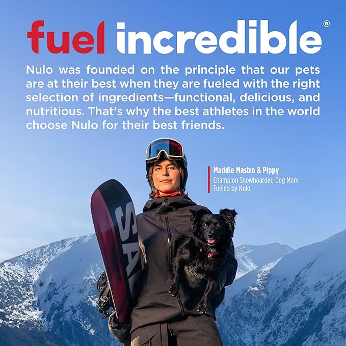 Nulo FreeStyle Senior Dry Dog Food - Trout & Sweet Potato, High Protein Grain Free Dog Food, Kibble with Probiotics, Glucosamine, Chondroitin, Hip and Joint Support, Small, Medium, Large Breeds, 26lb