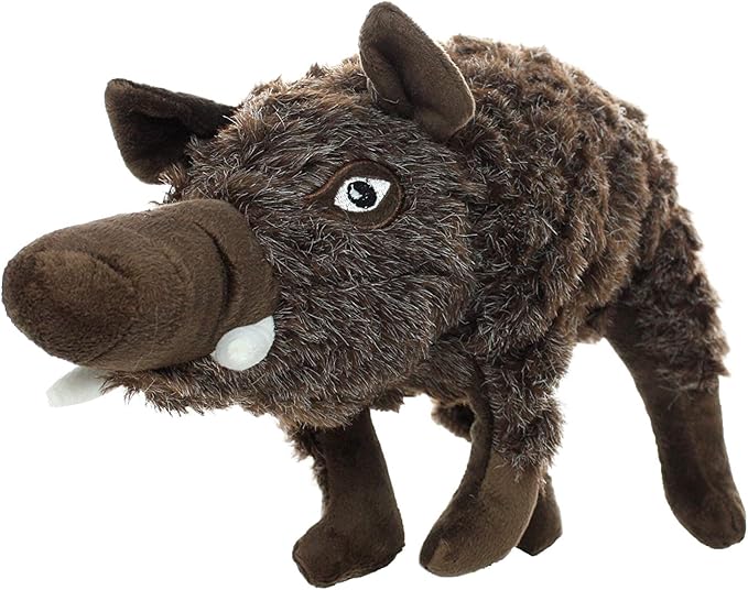 MIGHTY- Massive - Squeaker-Multiple Layers. Made Durable, Strong & Tough. Interactive Play Dog Toy (Tug, Toss & Fetch). Machine Washable & Floats. (Javelina, Massive 2 Pack)