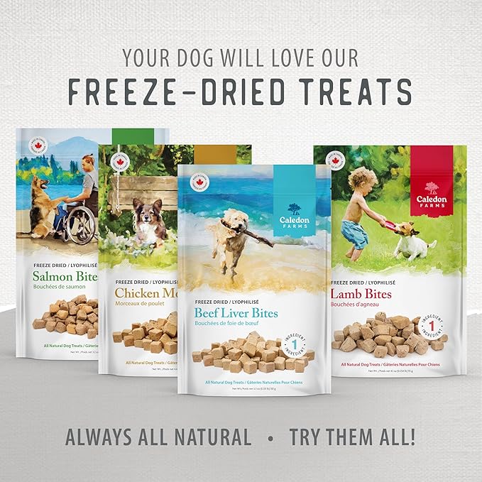 Caledon Farms Chicken Morsels Dog Treats: 125G/4.4OZ