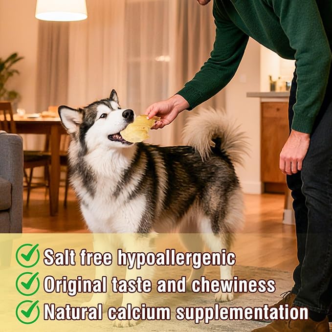 100% Natural Real Cow Ears for Dogs - Single Ingredient Dental Chew, Long-Lasting Treats for All Breeds (Small/Medium/Large) | High Protein, Easily Digestible(4.23 OZ)