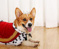 Lovelyshop Pet Series Gold Plated Royal Rhinestone Pearl Full Round Dog/Cat Crown for Rolyal Family Costume Hair Accessories-Medium Size