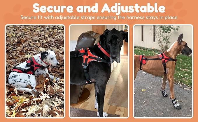 Doggie Stylz Multi-Functional Full-Body Lifting Dog Harness Vest, Designed for Front-Only, Rear-Only or Full-Body Lifting. Please Measure Your Dog Before Ordering.