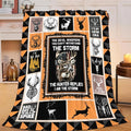 Deer Throw Blanket Hunting Deer Elk Stuff Gifts for Kids Girls Boys Adults Women Men Soft Cozy Warm Plush Fluffy Fuzzy Fleece Blanket Decor 40''X50''