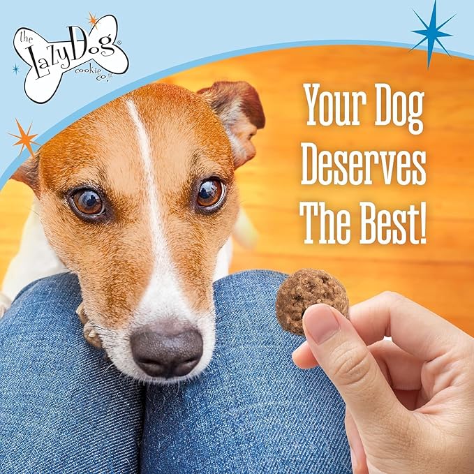 The Lazy Dog Cookie Co. Soft Dog Treats, Mutt Mallows Strawberry Smoochies, for Small, Medium and Large Dogs, Wheat-Free, Baked in The USA, 5 oz. (Pack of 3) Strawberry