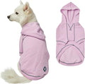Blueberry Pet Essentials Dog Hoodie – 18 inch, Cotton‑Blend Sweatshirt with Hood, Pink Lilac, Machine‑Washable Small‑Dog Jersey