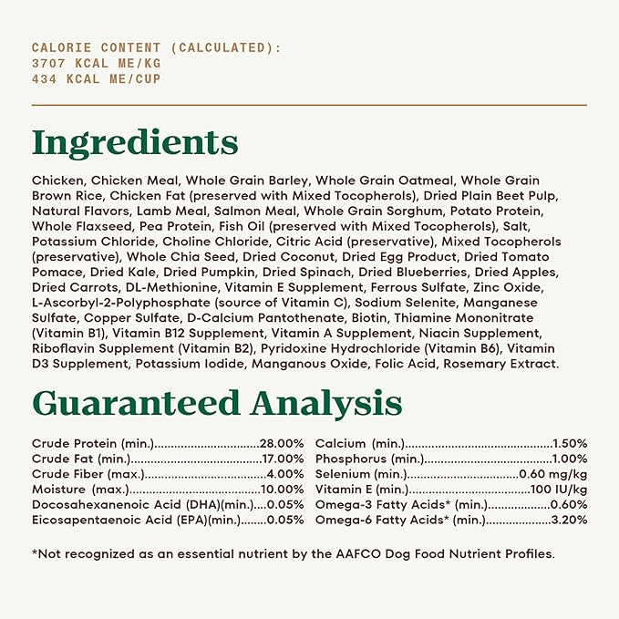 Nutro Ultra High Protein Dry Puppy Food, Chicken, Lamb and Salmon, Dry Dog Food with a Trio of Proteins, 27 lb. Bag