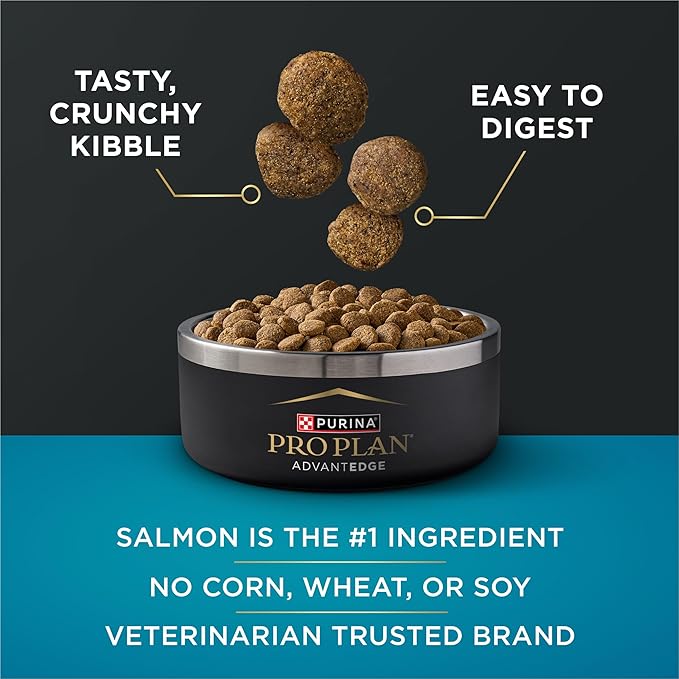 Purina Pro Plan AdvantEDGE Digestive Support Plus Salmon and Oat Meal Formula Adult Dry Dog Food - 3.5 lb. Bag