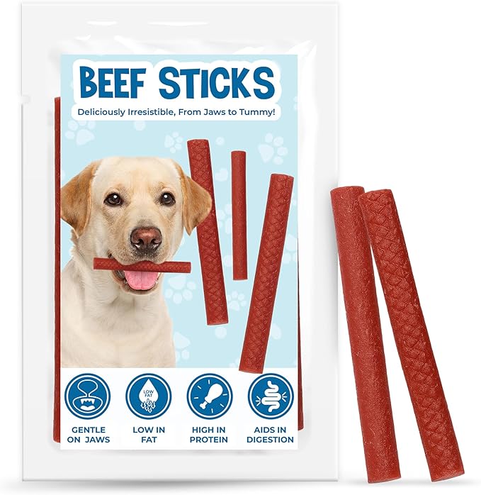 JOR Dog Treat, Beef Chews with Glycerin and Red Yeast Rice, Soft and Chewy Texture, Fresh Meaty Flavor with Sodium Lactate, Tasty Training Treats and High-Protein Pet Rewards, 6 oz per Pack 