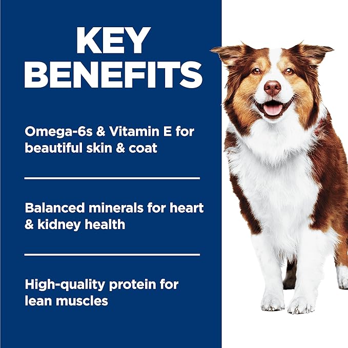Hill's Science Diet Adult 7+, Senior Adult 7+ Premium Nutrition, Wet Dog Food, Variety Pack: Chicken & Barley; Beef & Barley Loaf, 13 oz Can Variety Pack, Case of 12