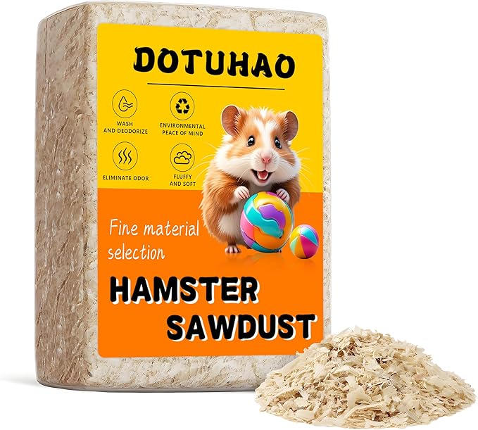 1LB Hamster Bedding, Sawdust, Wood Shavings, Pine Shavings, Guinea Pig Bedding, Rabbit Bedding, Rat Bedding, Small Animal Bedding, Pet Bedding, Wood Chips for Pets