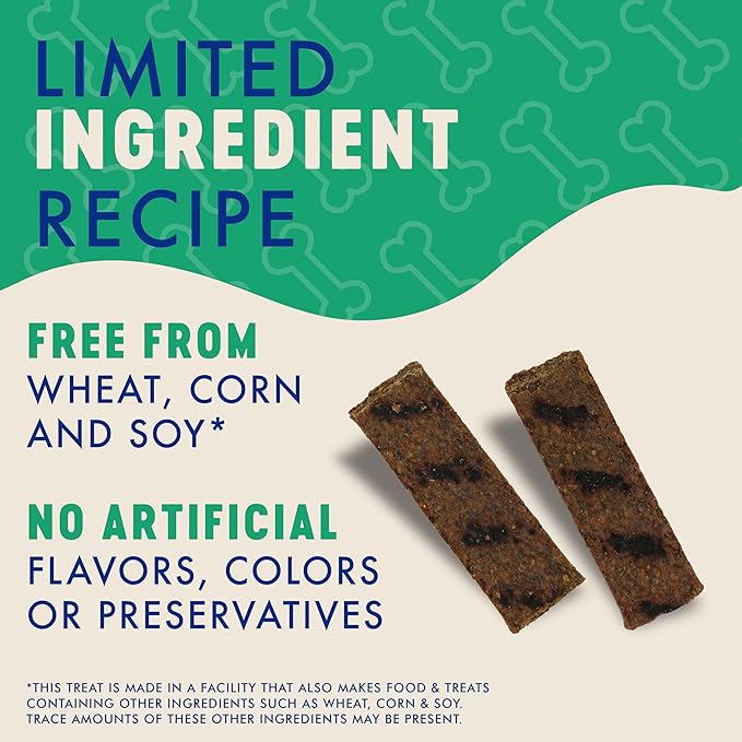 Finley's Duck Griller Strips for Dogs, Jerky-Style Dog Treats with Real Ingredients for All Breeds and Sizes, 14.5oz, 1 Pack