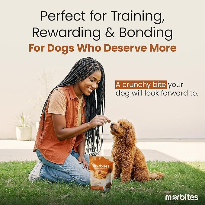 Crunchy Dog Training Treats - Sweet Potato & Honey, Easy to Digest, All Natural, Small Bite Snacks, Made in USA, 5 oz