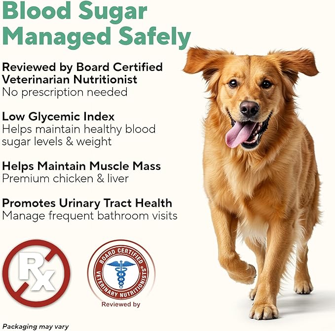 Dave's Pet Food Carbolight Carbohydrate & Weight Management for Diabetic Dogs Canned Dog Food, Chicken Dinner, 13oz can (12 Pack)