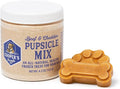Cooper's Treats Pupsicle Mix - Make Your Own Dog Treats - 4.3oz Beef and Cheddar - Pupsicle Refills, Pup Ice Cream, Pupicle Dog Treat Kit