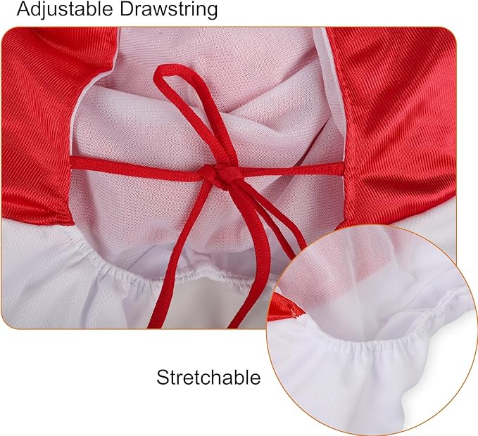 DELIFUR Football Player Dog Costume - Adjustable Funny Halloween Costume for Small Medium Dog (Football, Medium)