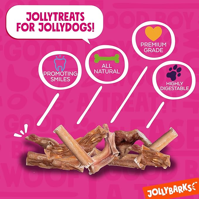 Bully Sticks for Small Dogs (1lb Bag) All Natural Bully Bites for Dogs, Single Ingredient Small Bully Sticks