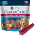 American Kennel Club Dentacare Yogurt & Fruit Flavor Dog Treats, 20 Count
