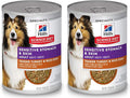 Hill's Science Diet Sensitive Stomach & Skin,Adult 1-6,Stomach & Skin Sensitivity Support,Wet Dog Food,Turkey-& Rice Stew,12.5 oz Can,(Pack of 24)