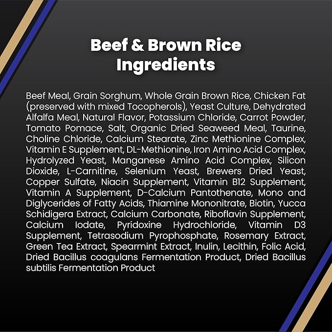 VICTOR Super Premium Dog Food – Select Beef Meal & Brown Rice Formula for Immune and Gut Health – Gluten-Free Beef Meal Dry Dog Food for All Normally Active Dogs of All Life Stages, 40 lbs