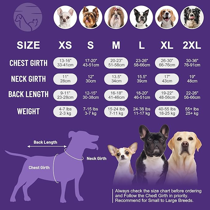 cyeollo Dog Surgery Recovery Suit, Soft Dog Onesie, E-Collar & Cone Alternative, Spay Neuter Suit for Male Female Dogs, Anti-Licking Wound Surgical Clothes, Comfy Body Suit for Small Dogs, Peach S