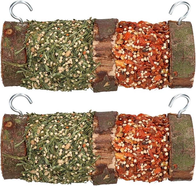 AB Tools Small Animal Pet Treat Rabbit Guinea Pig Naturals Double Woodroll 2pk