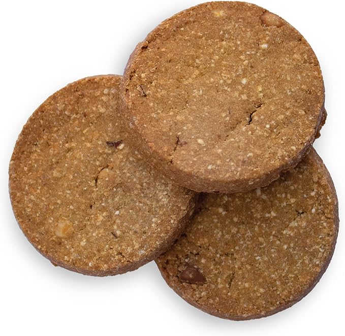 Peanut Butter Cookies | Lactose Free - Soy Free - Gluten Free - Wheat Free | USA Made | for All Breeds | 14 oz of All Natural, Baked, Crunchy Goodness
