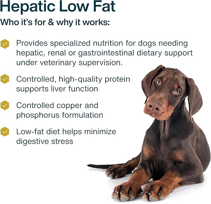 JustFoodForDogs Vet RX Pantry Fresh Prescription Dog Food, Human Grade, Vet Recommended Fresh Pet Meal, Limited Ingredient, Prescription Diet, Hepatic Support Low Protein, 12.5oz- 12 Pack