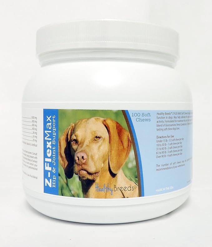 Healthy Breeds Vizsla Z-Flex Max Hip & Joint Soft Chews 100 Count