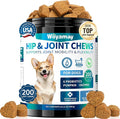 Glucosamine for Dogs, 200pcs Dog Hip and Joint Supplement Dogs with, MSM, Chondroitin, Vitamins C & E, Dog Joint Supplement Large Breed, Dog Joint Chew Treats, Chicken Flavor