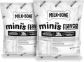 Milk-Bone Mini's Flavor Snacks Dog Treats, 35 Ounce Refill Packs (Pack of 2) Crunchy Texture Helps Reduce Tartar