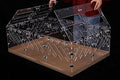 2X3 feet Acrylic Guinea Pig Cages Lid DIY Acrylic Panels with Installation Accessories