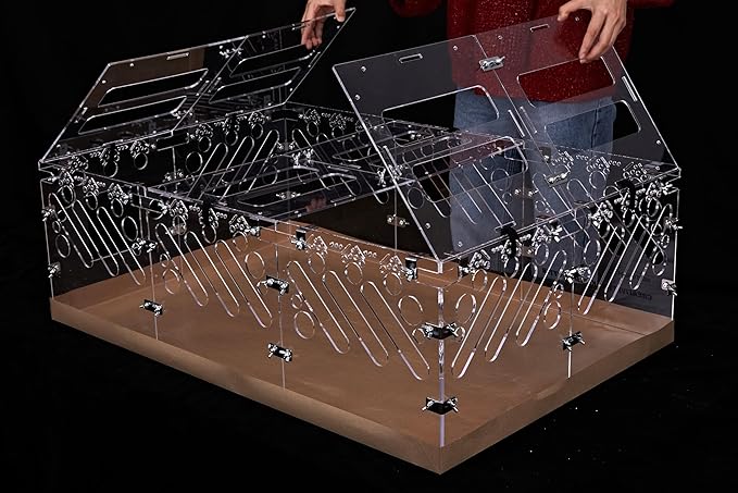 2X3 feet Acrylic Guinea Pig Cages Lid DIY Acrylic Panels with Installation Accessories