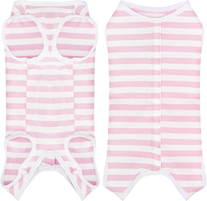 Comprehensive Post-Surgery Dog Recovery Suit: Premium Cotton Protective Wound Care Shirt for Puppies, Cats, and Small Pets - Ensuring Ultimate Comfort, Unrestricted Mobility S