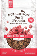 Full Moon Pure Protein Air Dried Dog Food Ranch Raised Beef Recipe 2lb